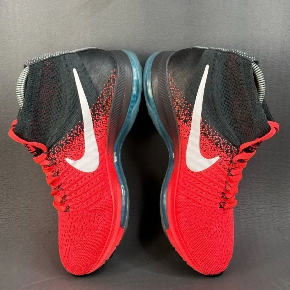 Nike Zoom All Out Flyknit 'Hot Punch Blue' sneaker shoes womens size 7.5